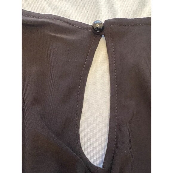 LAST TANGO Black Jumpsuit XL VNeck Dolman Split Sleeve Ankle Slit Pocket Stretch - Picture 8 of 15